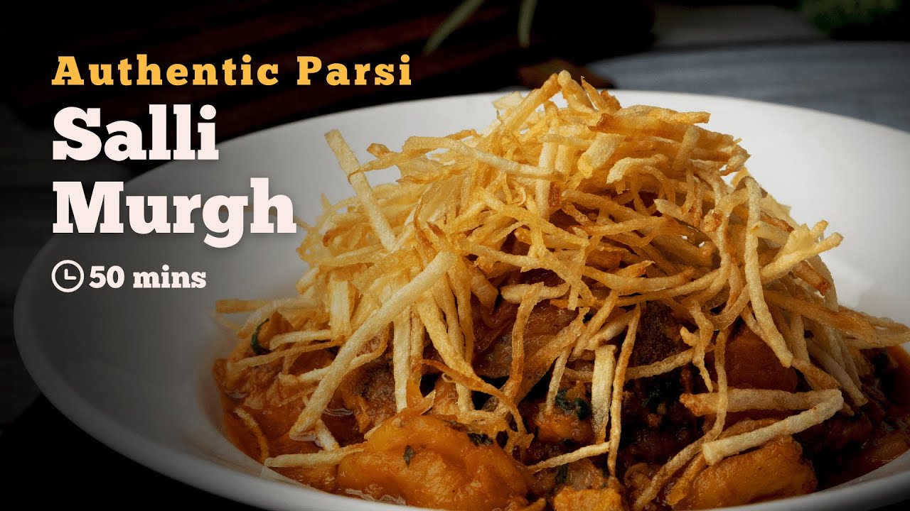 Salli Murgh | Parsi Chicken Curry | Jardaloo Salli Murgh | Chicken Recipes | Parsi Recipes | Cookd