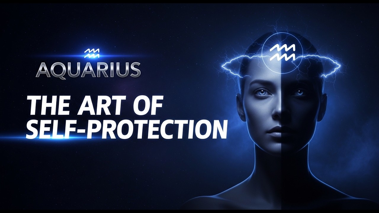 💧 AQUARIUS ♒ The Art of Emotional Self-Protection They Never Talk About ⚡ (Why They Go Cold)