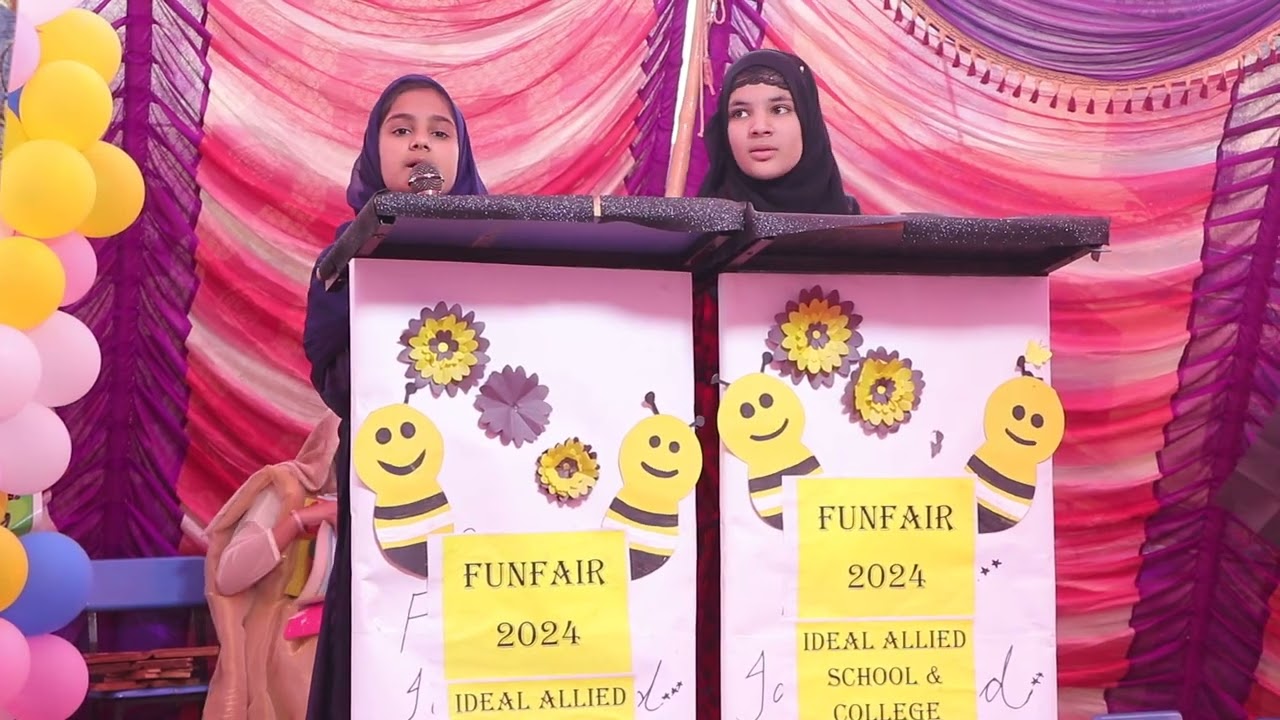 fun fair in ideal allied school and college