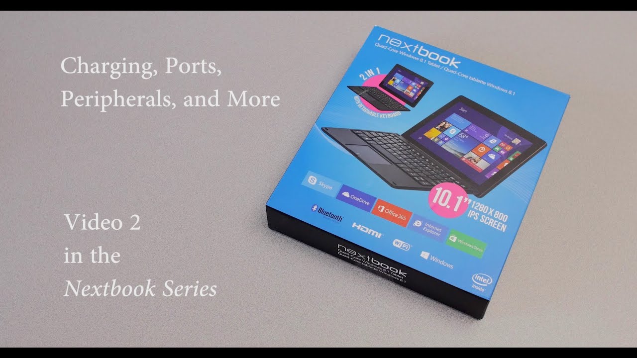 Charging, Ports, Peripherals, and More - Part 2 in the Nextbook Series