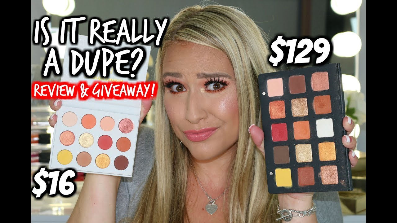 COLOURPOP YES PLEASE DUPE FOR NATASHA DENONA SUNSET PALETTE? | COMPARISON & GIVEAWAY