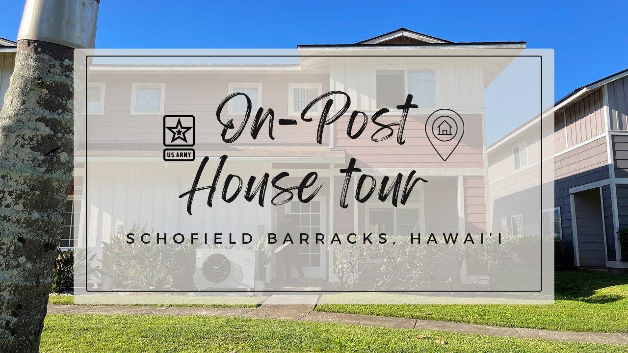 Schofield Barracks House Tour | Army Family | Hawai’i