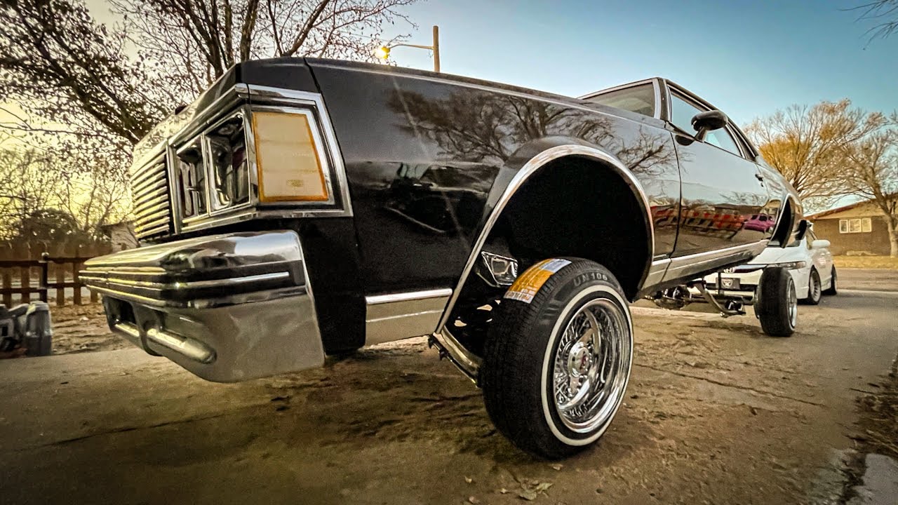 Triple Crosslaced 13x7 Dayton's on my AeroCoupe Box Chevy