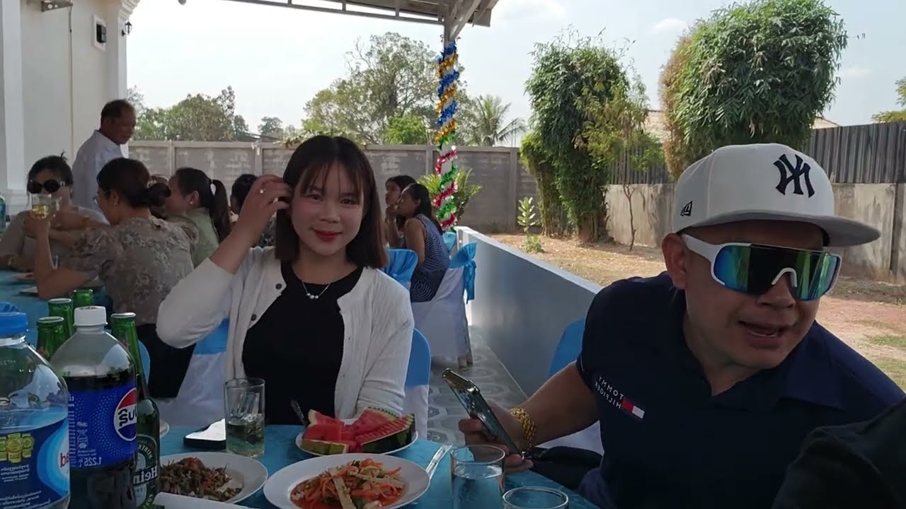 ພິທີຂື້ນບ້ານໄຫມ່ຂອງຄົນມາຈາກລັດ Virginia ກັບທິມງານ Lao over sea ມາເລີ້ມຕົ້ນຊິວິດໄຫມ່