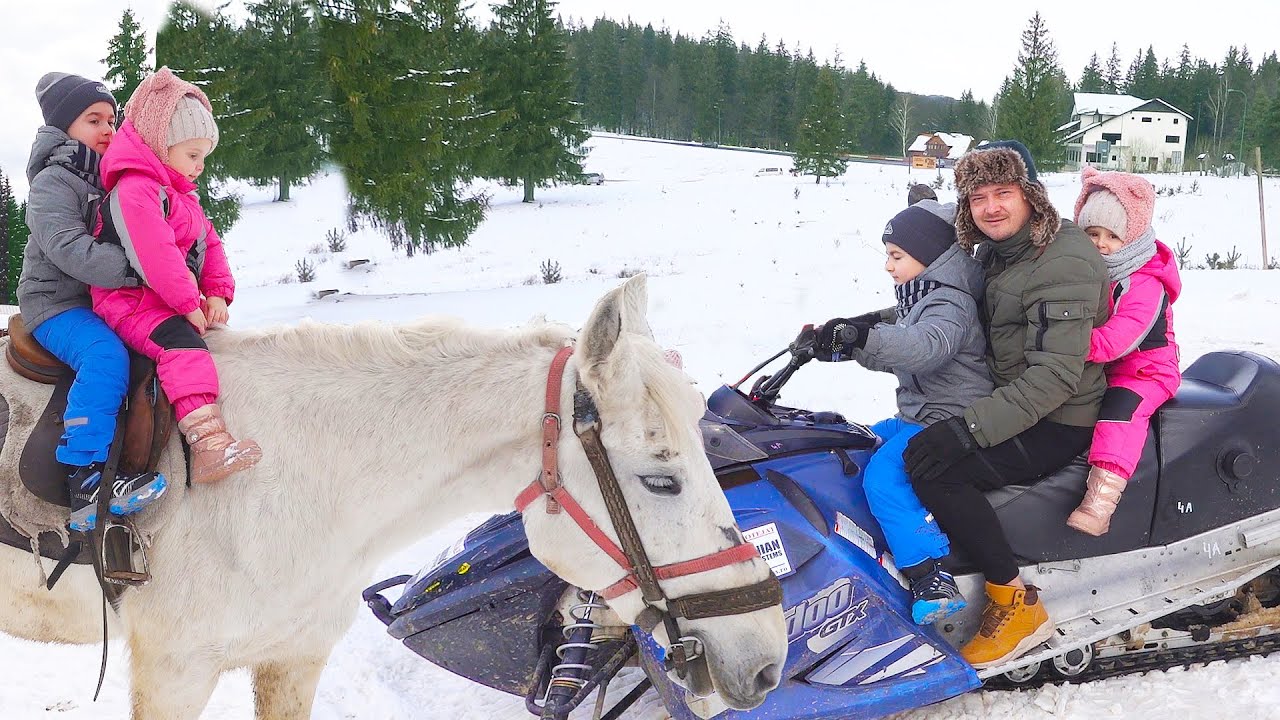 Poiana Brasov - Snowmobil si cu Calutul