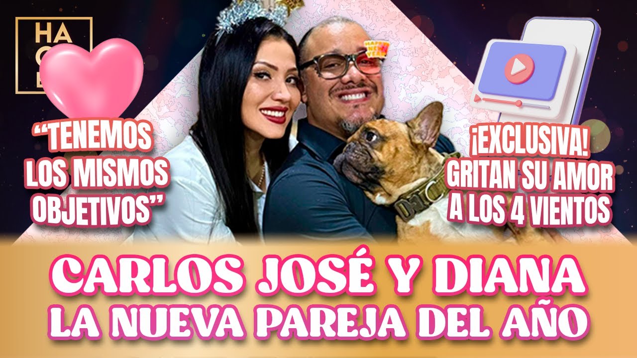 Carlos José Matamoros y Diana Carrera gritan su amor a los cuatro vientos | LHDF | Ecuavisa