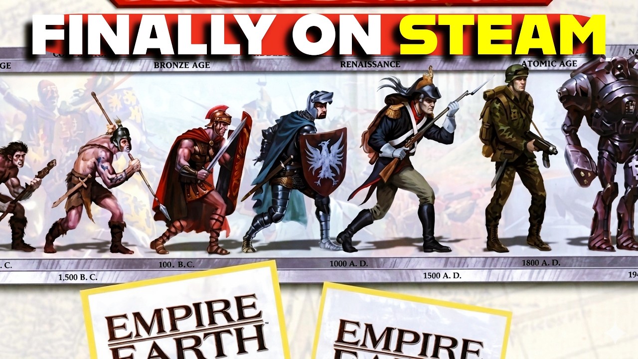 Empire Earth наконец-то в Steam спустя 25 лет | Обновление Imperium Eternal!