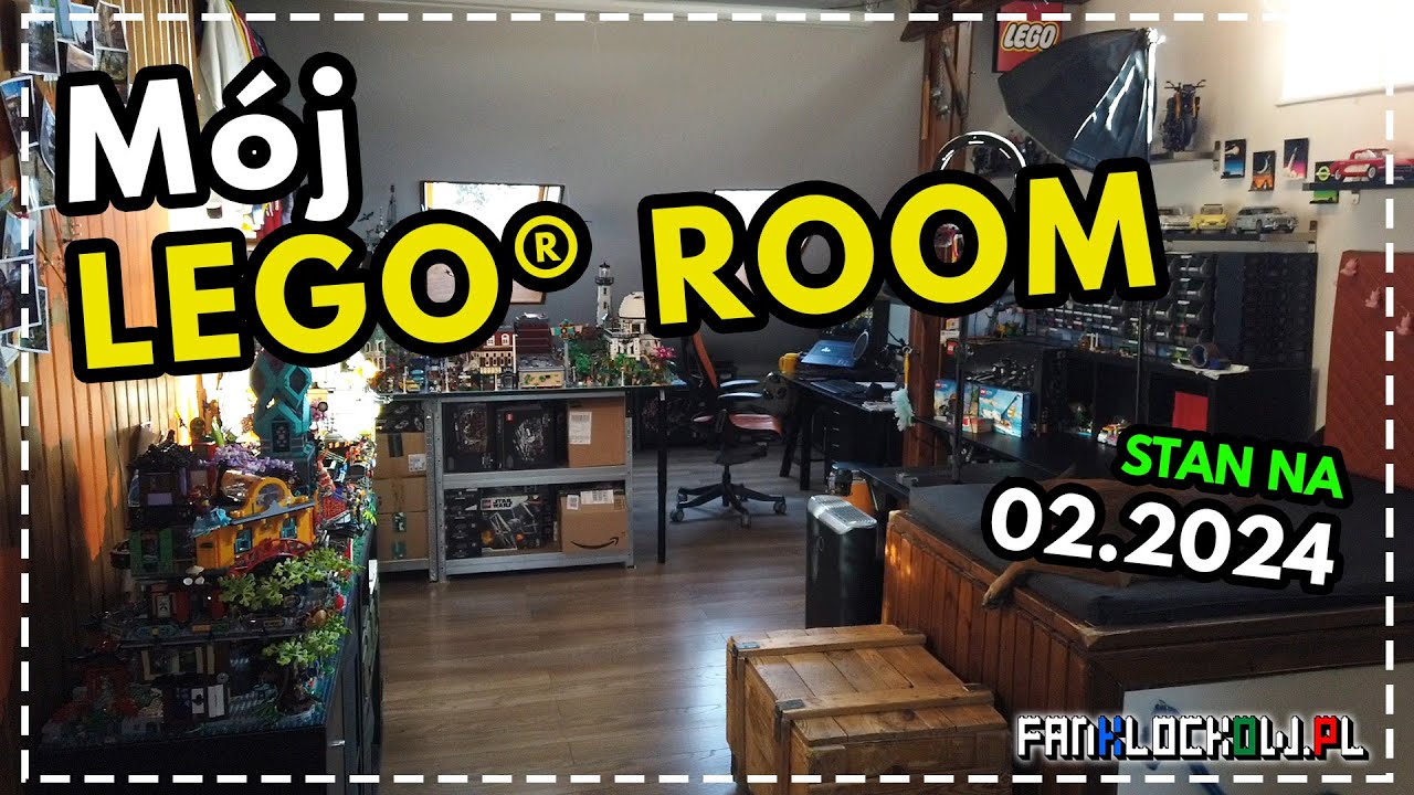 Mój LEGO®-room - stan na LUTY 2024