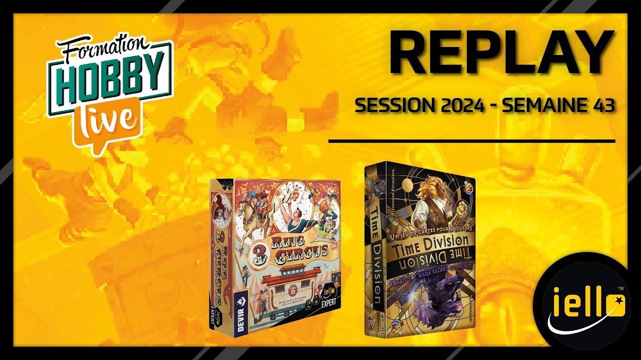👨‍💻 Replay Hobby Live - Semaine 43