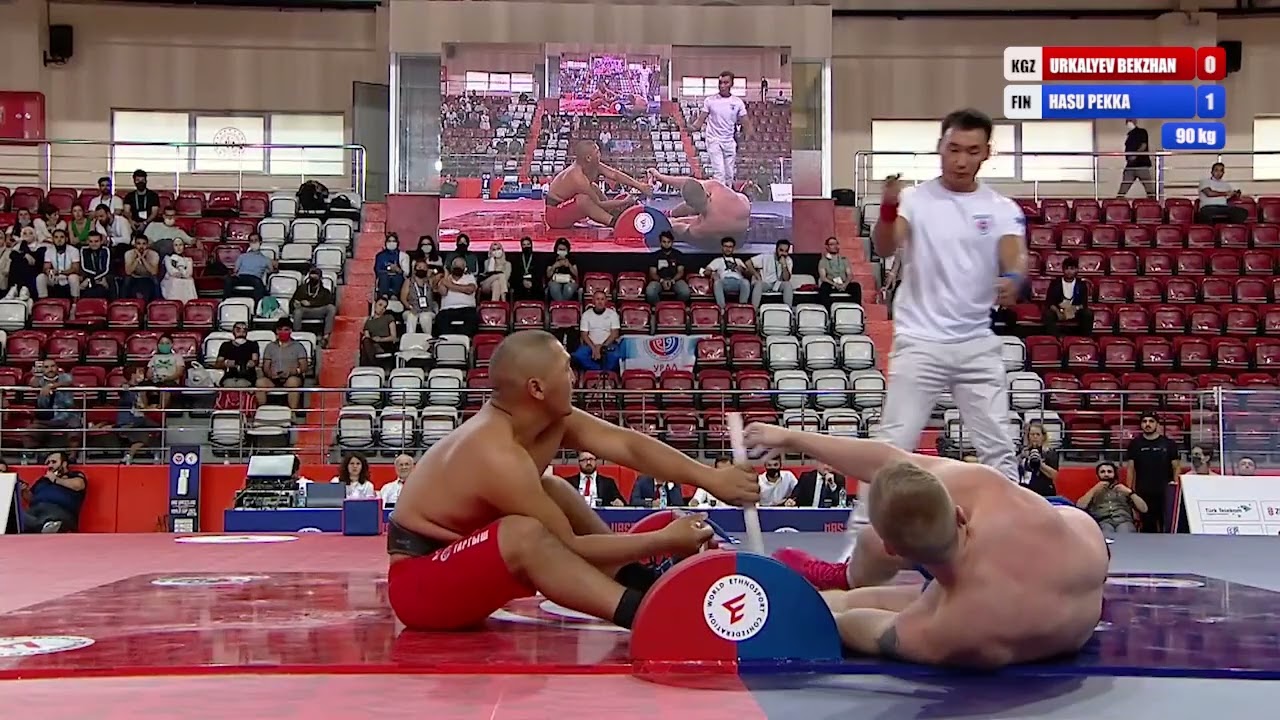 The 2nd stage of the Mas-Wrestling World Cup 2021 in Istanbul. Day 1