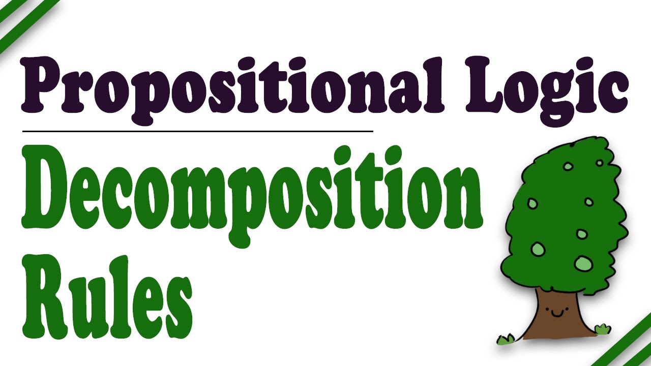 Propositional Logic: Truth Trees, Part 2 (Decomposition Rules)