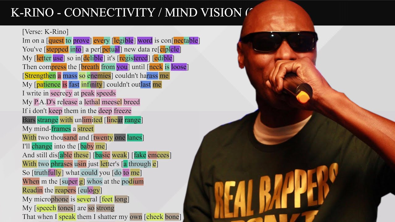 K-Rino - Connectivity [Rhyme Scheme] Highlighted