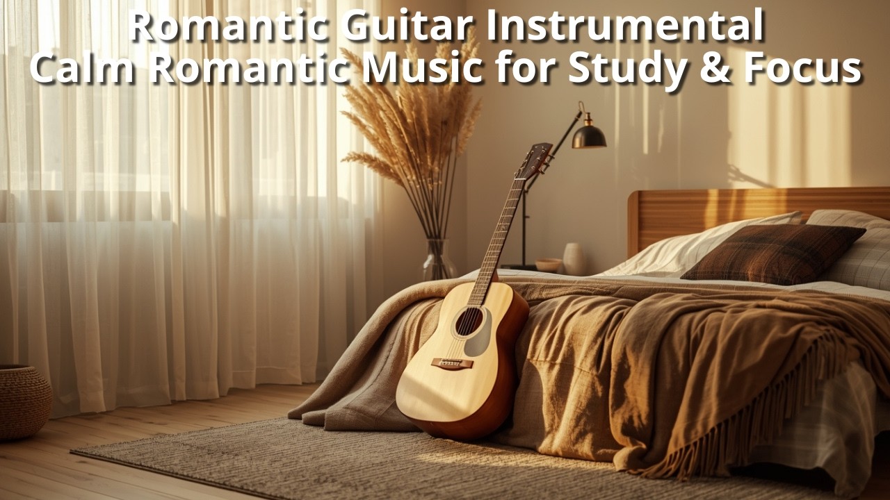 Romantic Guitar Instrumental – Calm Romantic Music for Study & Focus