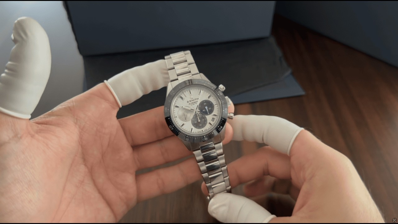 Zenith Chronomaster Sport 41mm White Dial - Panda El Primero Ref 03.3100.3600/69.M3100