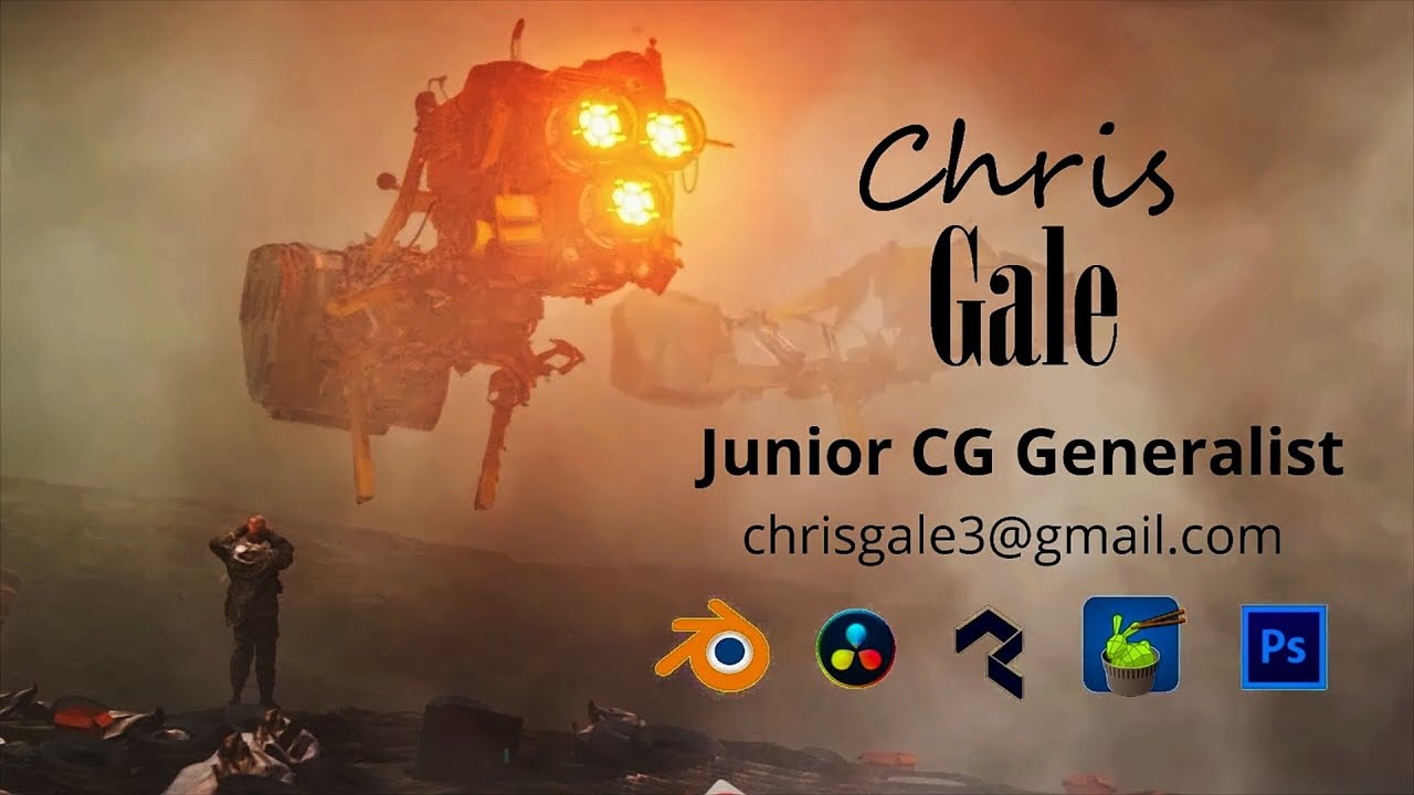 Junior CG Generalist Reel - Chris Gale 2022