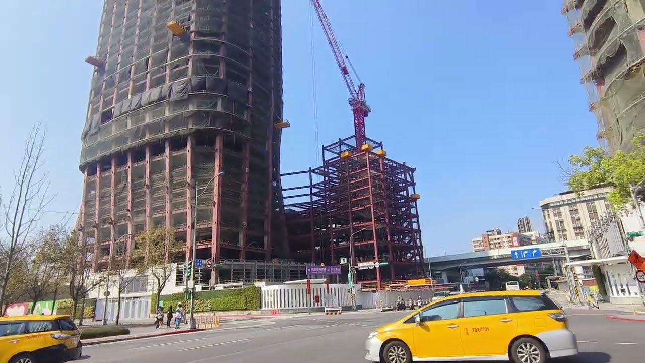 2026/02/22台北雙子星最新進度#台北雙子星 #台北車站 #忠孝西路