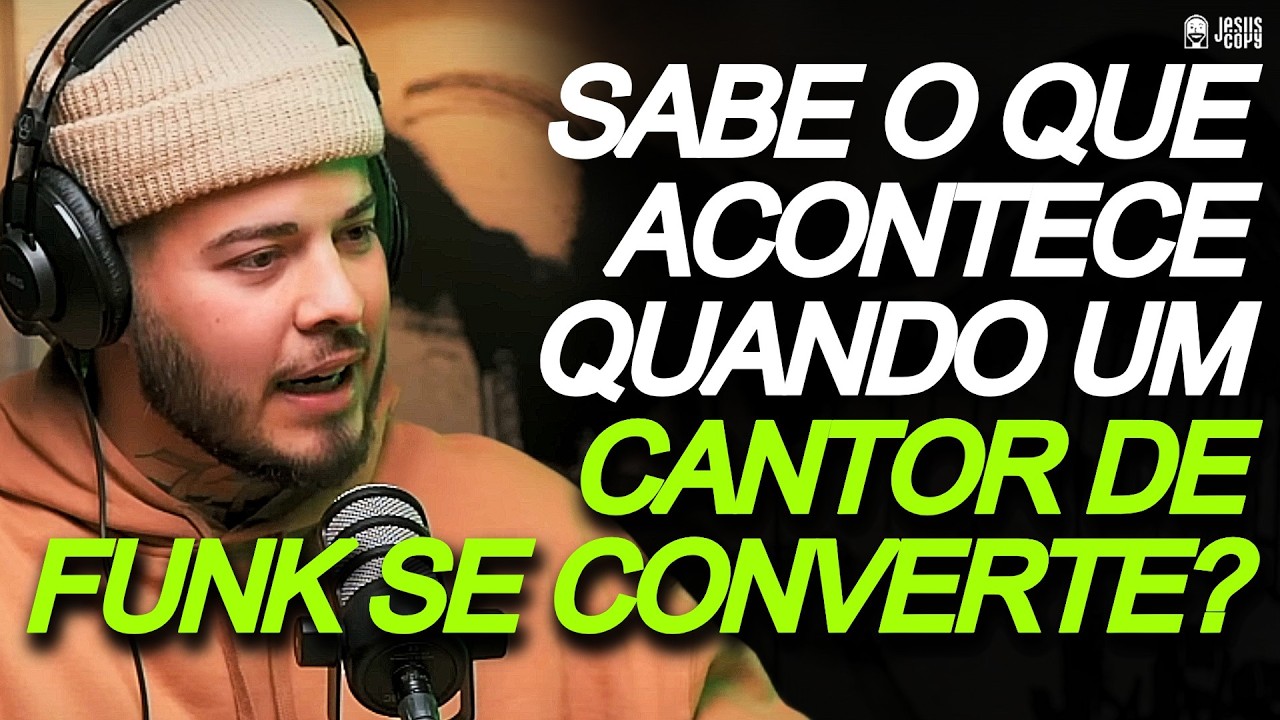 TESTEMUNHO DE CONVERS&Atilde;O DE JOTTAP&Ecirc; (Ex cantor de funk) - JOTTAP&Ecirc; | Podcast Jesuscopy
