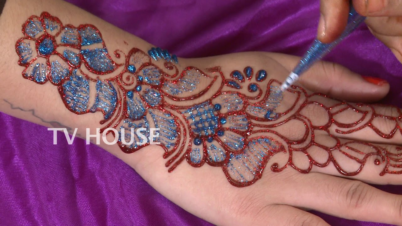Glitter Mehendi