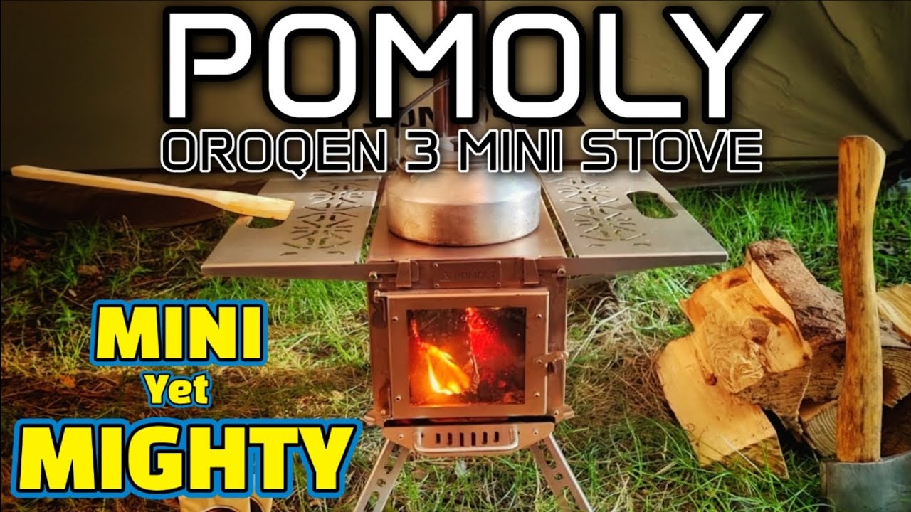 Winter Wildcamping won't be the same again | POMOLY OROQEN MINI STOVE REVIEW