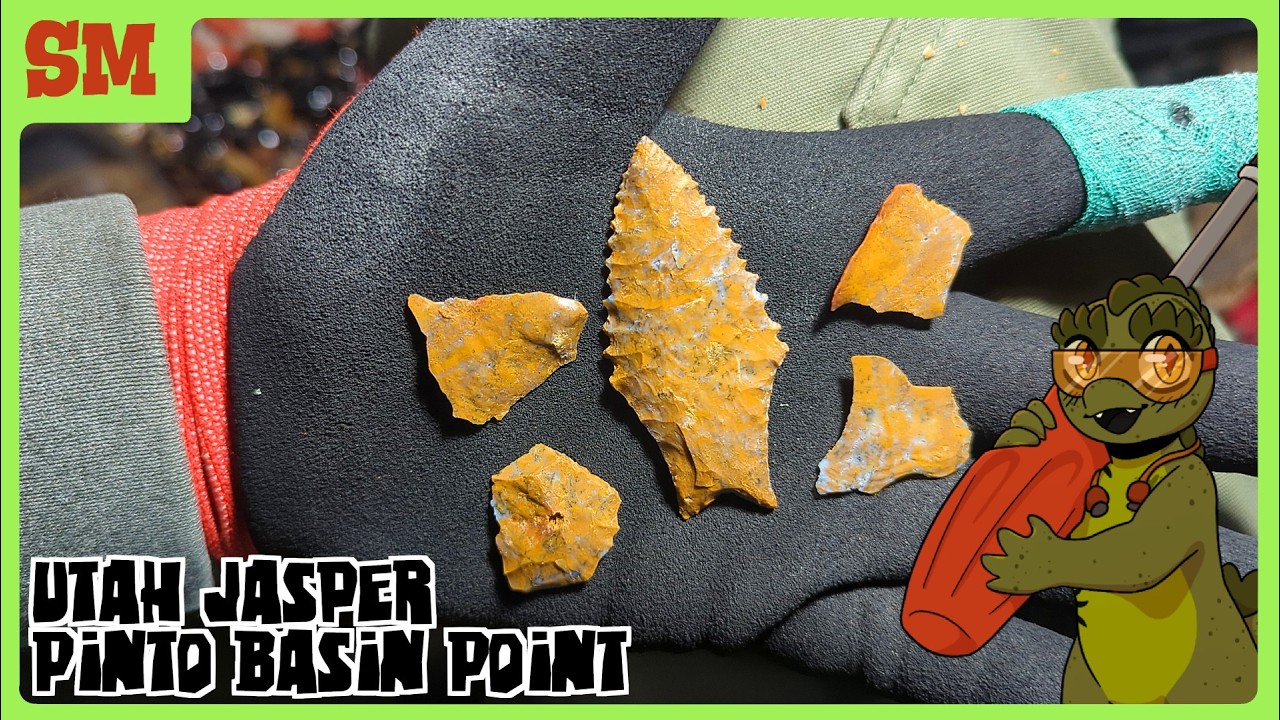 [SM] Utah Jasper Pinto Basin Point #flintknapping