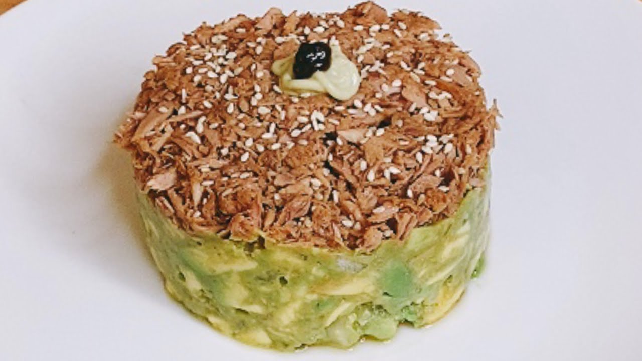 TARTAR DE ATÚN Y AGUACATE 🥑🐟 @Una Chef en la Cocina