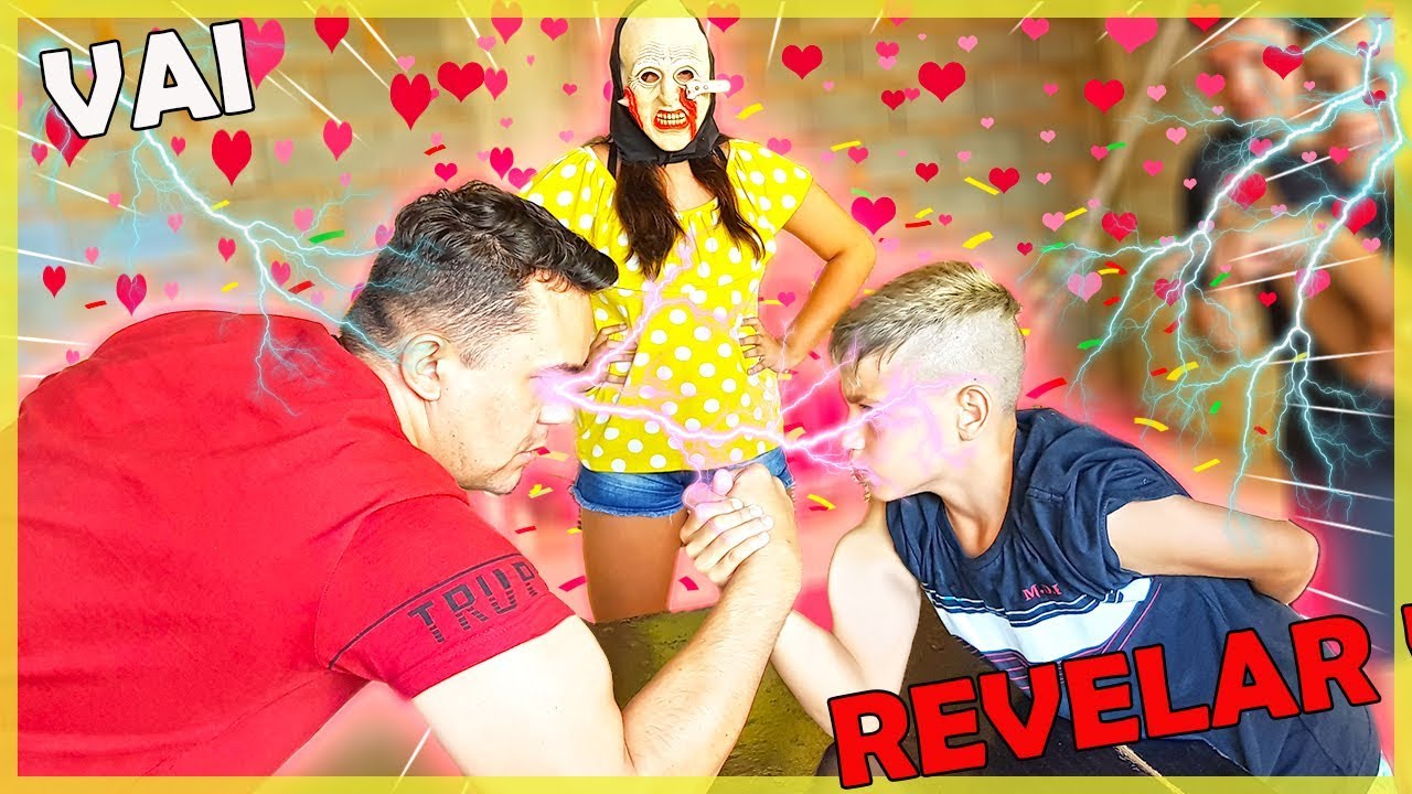 GIGANTE VAI MOSTRAR O ROSTO DA CRUSH * Queda de braço com o pai dela valendo a identidade *