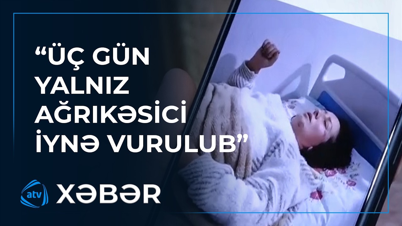 Qəzada xəsarət alan qadın xəstəxanadan niyə narazıdır?
