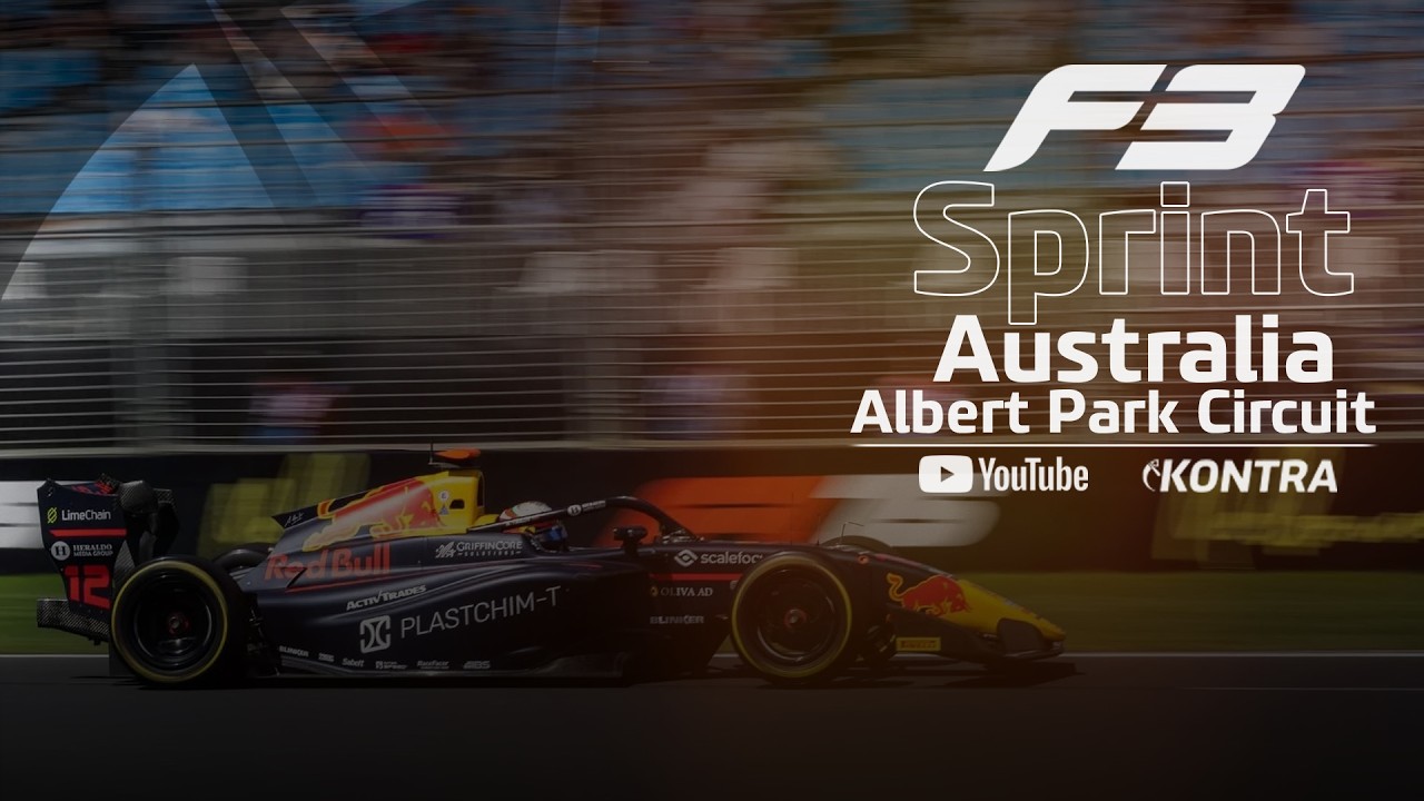 Formuła 3 | Australia | SPRINT / POLSKI KOMENTARZ LIVE / F3 PO POLSKU NA ŻYWO