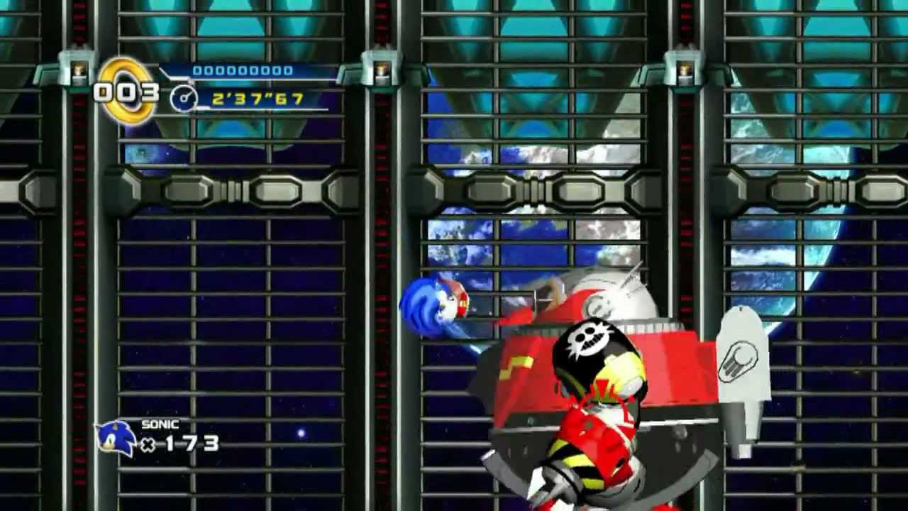 *HD Remake*  Music Swap - Sonic Generations Death Egg Robot:  Sonic 4 Episode 1