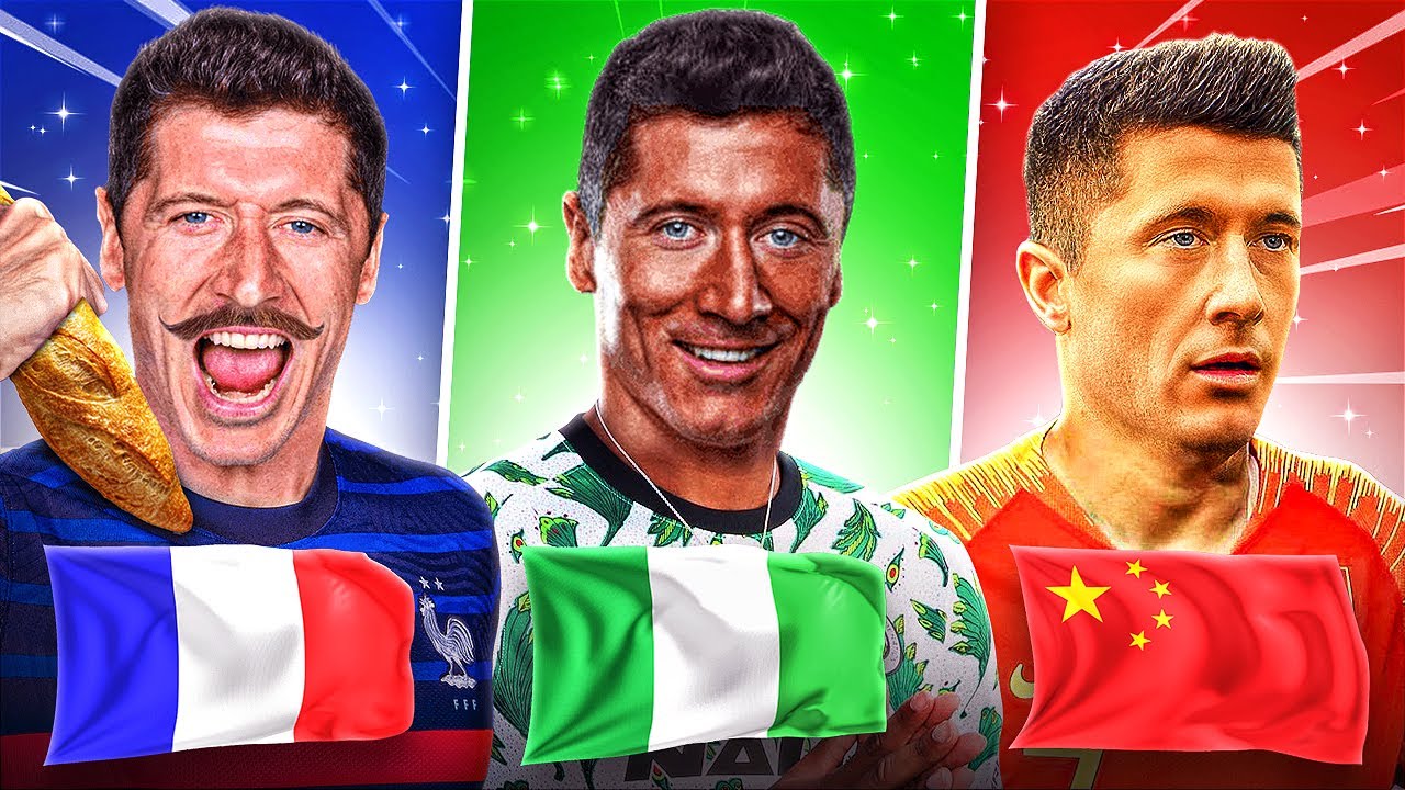 🇵🇱 CO GDYBY ROBERT LEWANDOWSKI GRAŁ DLA INNEJ REPREZENTACJI? 🇵🇱  | 🧪 FIFA 22 EKSPERYMENTY 🧪