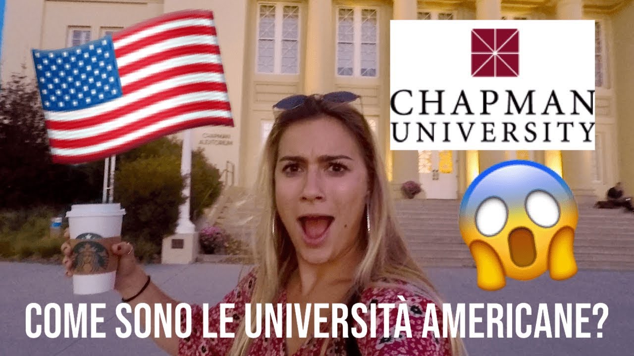 STUDENTESSA PER UN GIORNO ALLA CHAPMAN UNIVERSITY | CALLMEDIDI