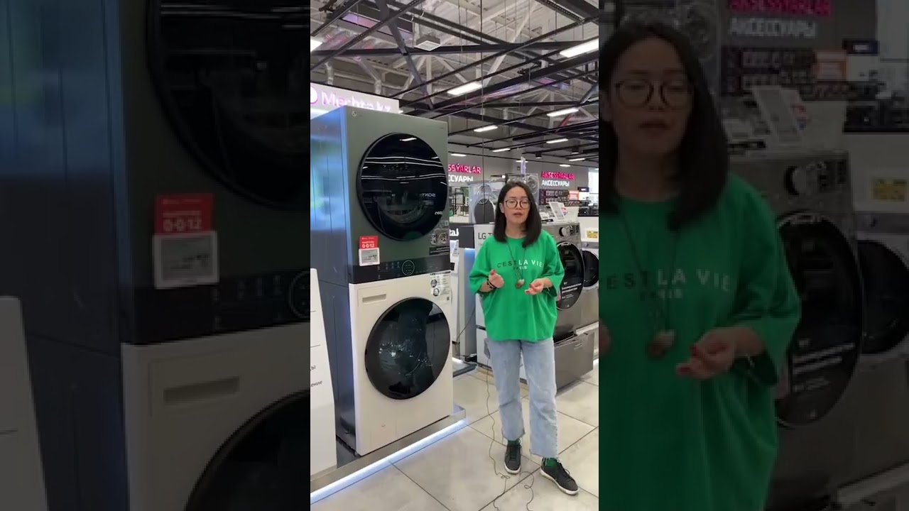 LG новая стиральная машина WASH TOWER