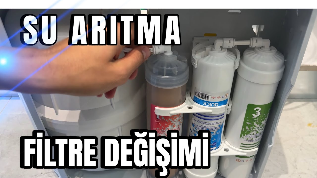 SU ARITMA CİHAZI FİLTRE DEĞİŞİMİ AYRINTILI ANLATIM