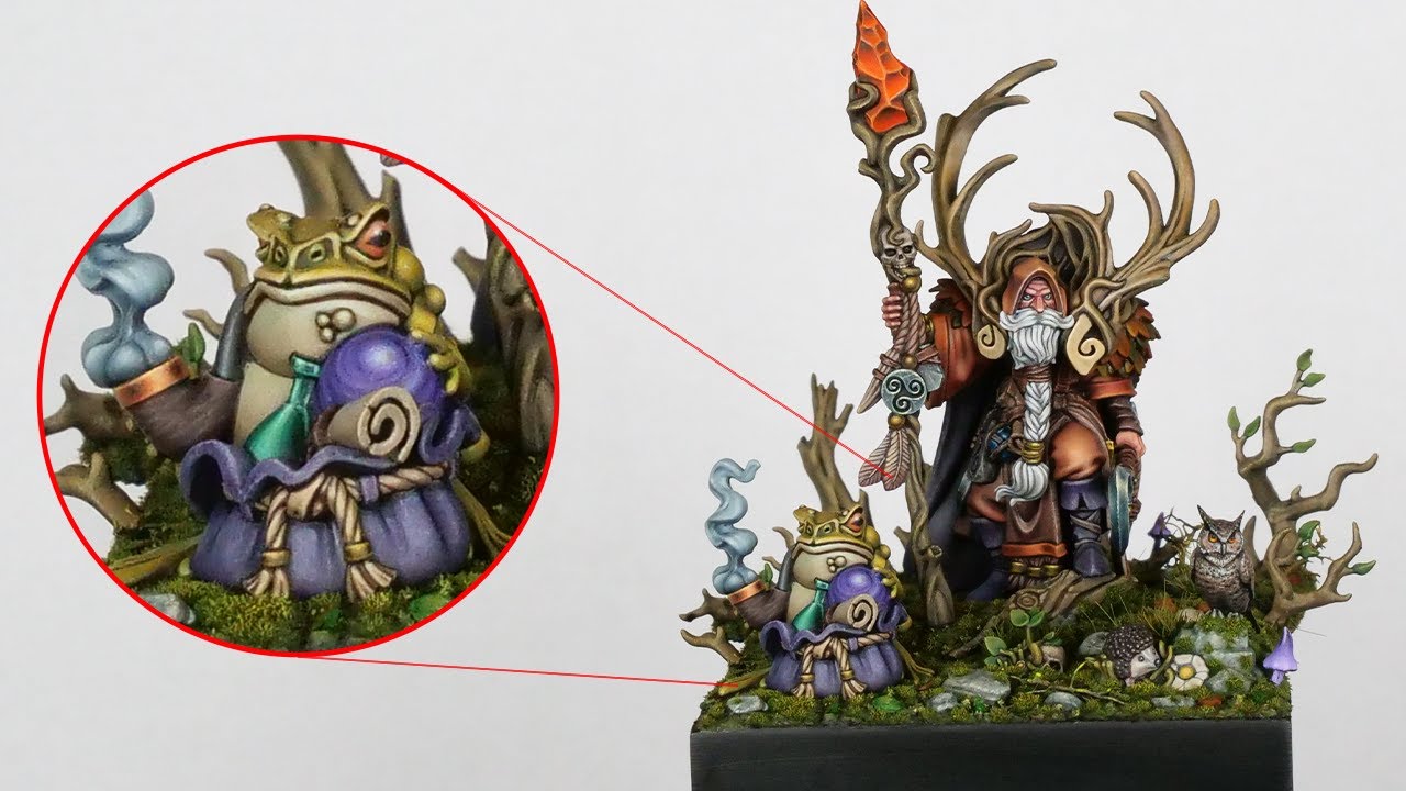 This Warhammer Old World Diorama took over 150 Hours to Paint | Diorama | Miniature Painting