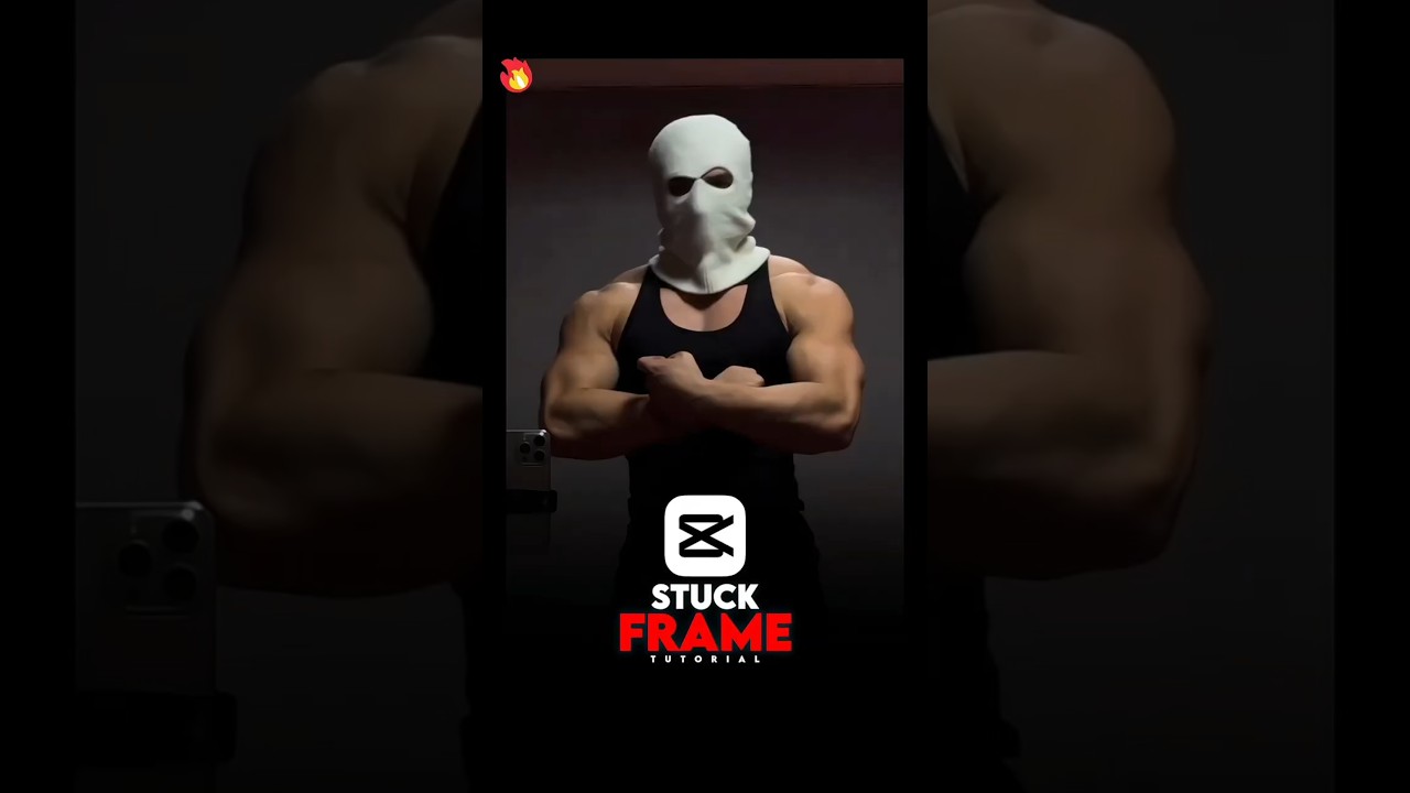 Stuck Frame Effects Tutorial in Capcut 🗿❤️&zwj;🔥 #capcut #tutorial #edit