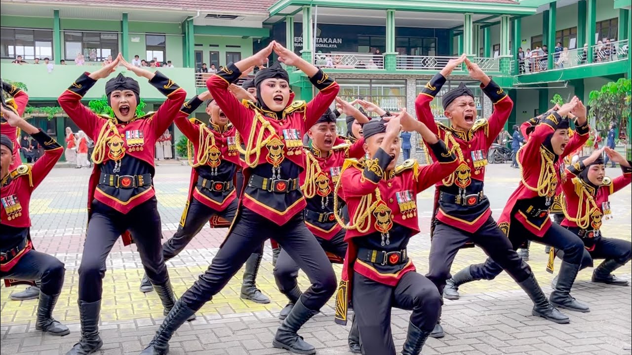 JUARA UTAMA 2 PASKIBRA SMK SINGAPARNA TASIKMALAYA AT LKBB GERILYA MUSTHAFA MAN 1 KAB TASIKMALAYA