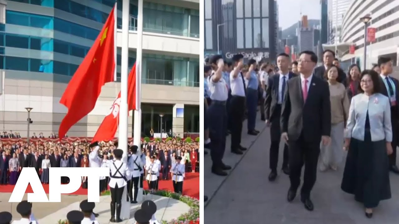 WATCH: Hong Kong Celebrates China’s National Day with Flag Raising Ceremony | APT