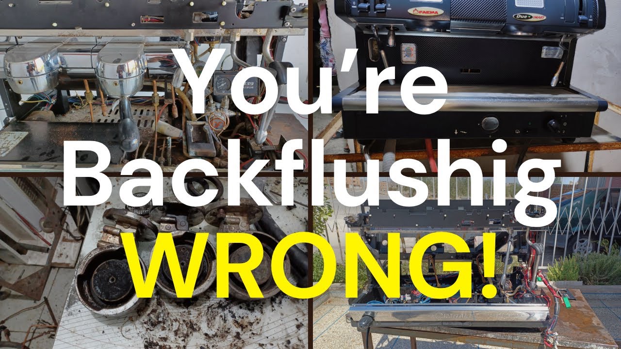 Clean Like a Technician. Backflushing Espresso Machines The RIGHT Way (No More Bitter Shots!)