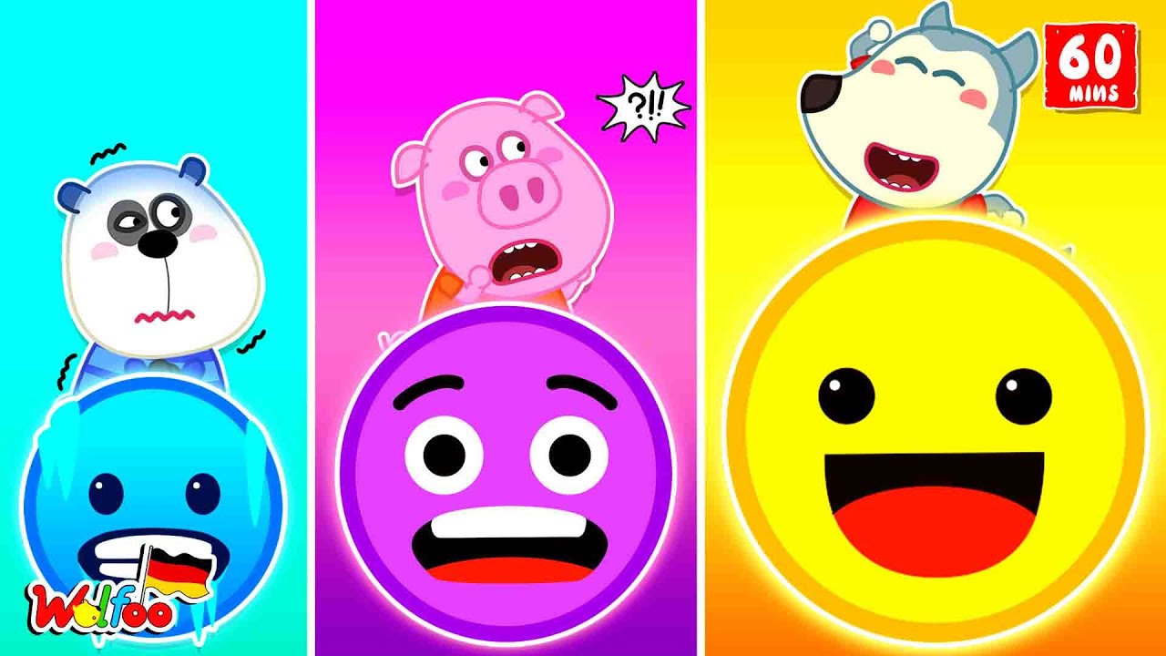 Wolfoo Geschichte 🐺 Wolfoo, wie fühlst du dich? – Lustige Geschichten für Kinder über Emojis