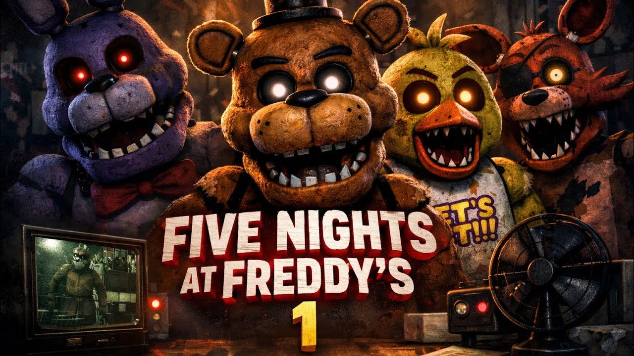 ICH spiele zum ersten Mal FIVE NIGHTS AT FREDDY‘S  | Fnaf 1