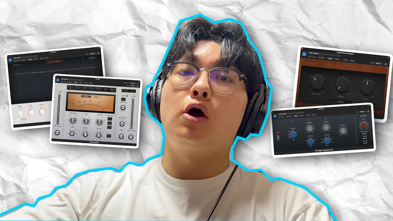 How to Make 70's Soul Sample ONLY with Stock Logic Plugins