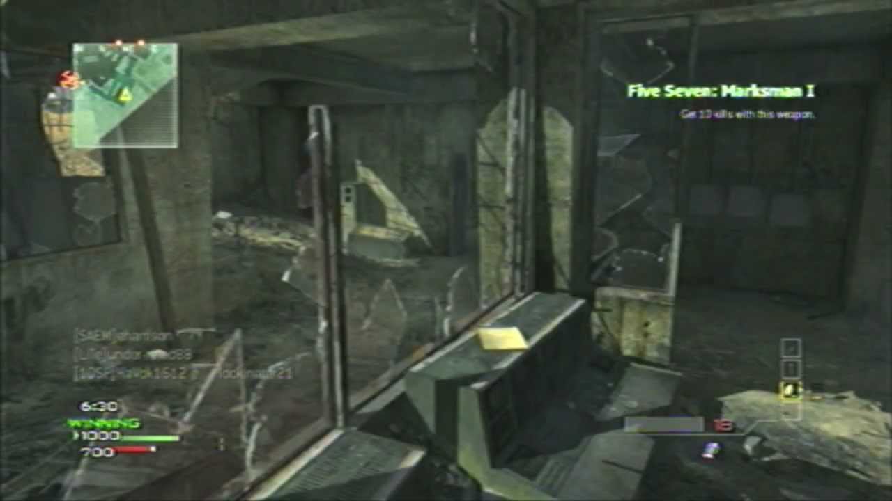 MW3: Sniper Gameplay - Free For All  -  Dome