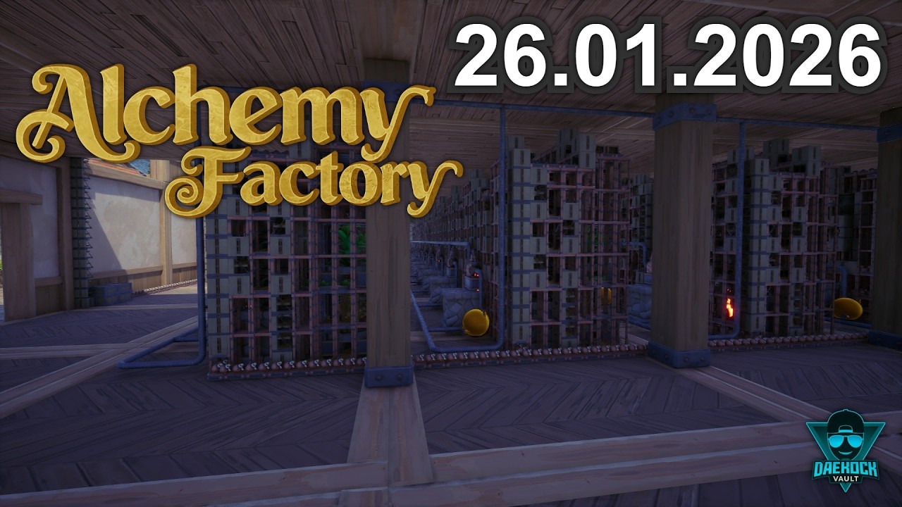 Alchemy Factory 🧪 [DE] &ndash; Koksfabrik, Brandy & Explo-Crafting! #AlchemyFactory #Gameplay #Daekock