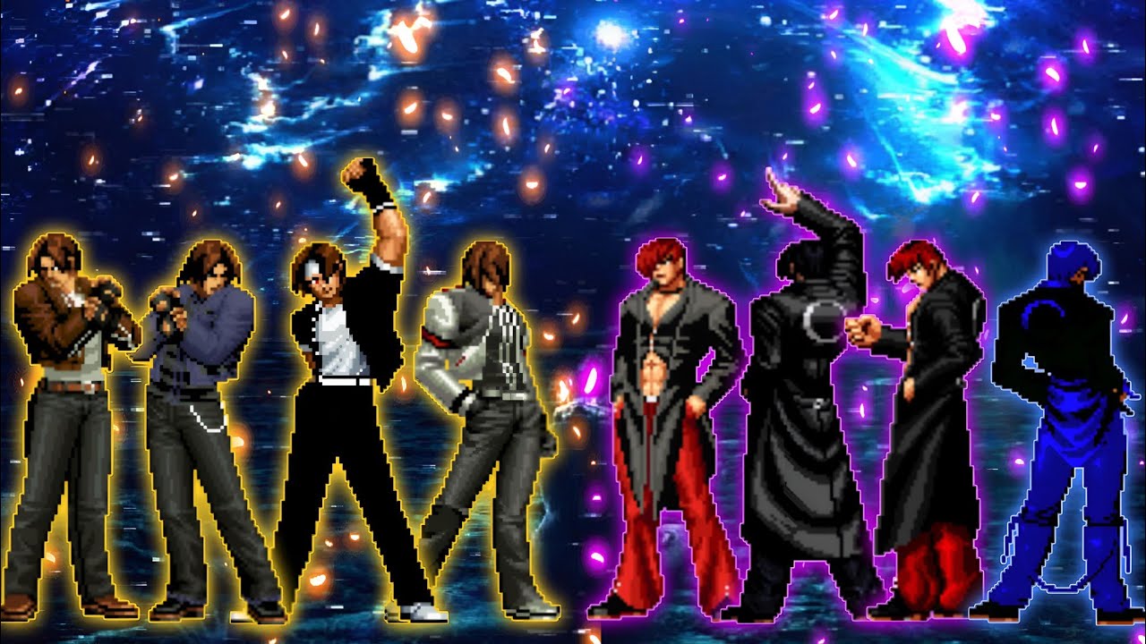 [KOF Mugen] Another Kyo Team VS. Another Iori Team