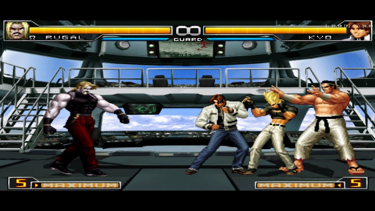 Rugal '02 VS Japan Team | AetherSX2 