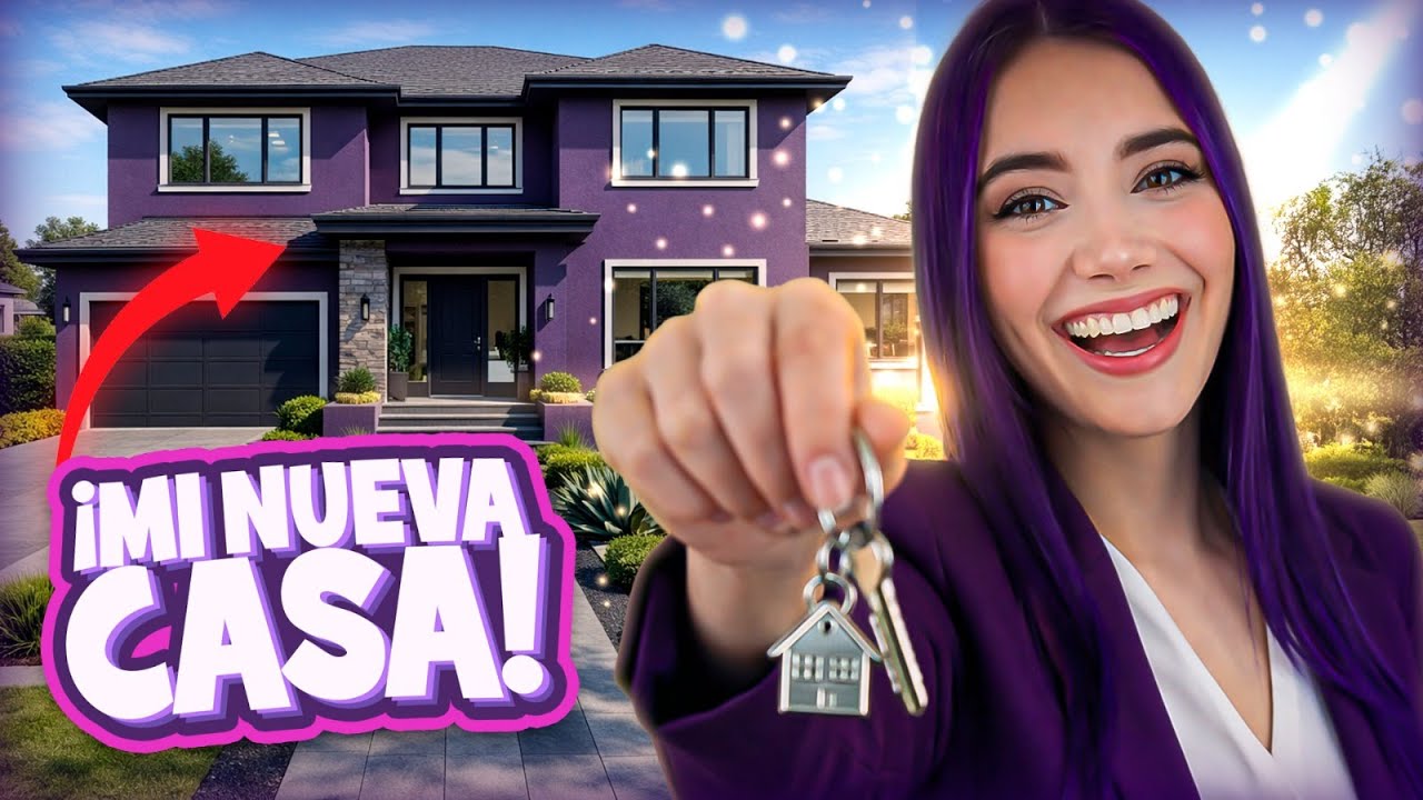 Esta es MI NUEVA CASA 🏠💜