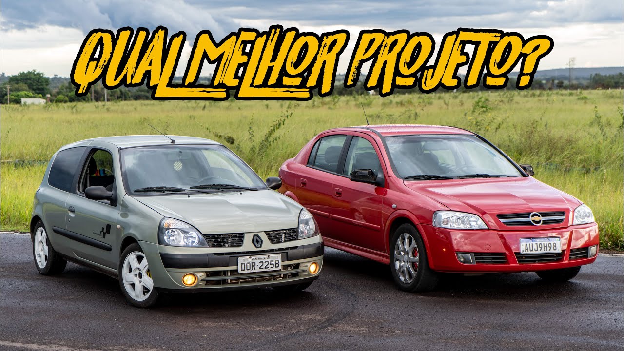 CLIO DESAFIOU MEU ASTRA 2.0! ACELERANDO TUDO