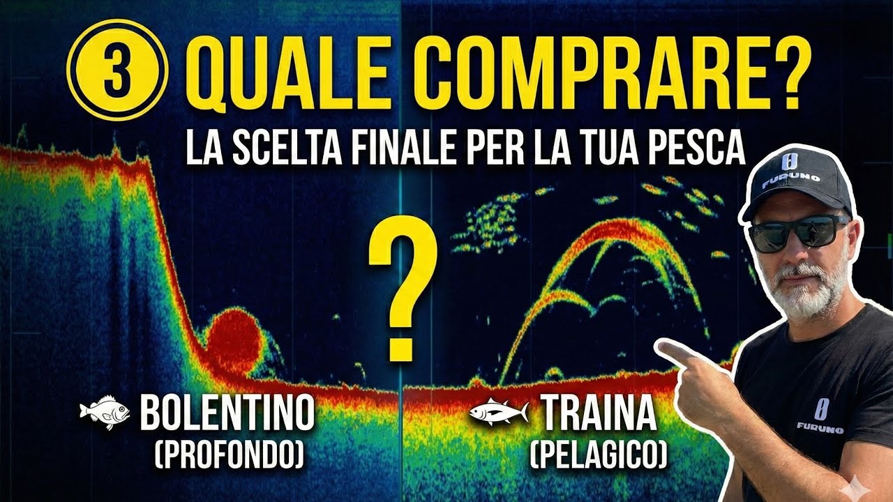 Corso Trasduttori (3/3): La Sonda Perfetta per la TUA Pesca (Traina, Calamari, Drifting)