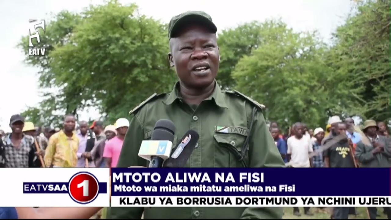 NI KILIO MTOTO AFARIKI DUNIA BAADA YA KULIWA NA FISI/ WANAKIJIJI NA POLISI WAZUNGUMZA