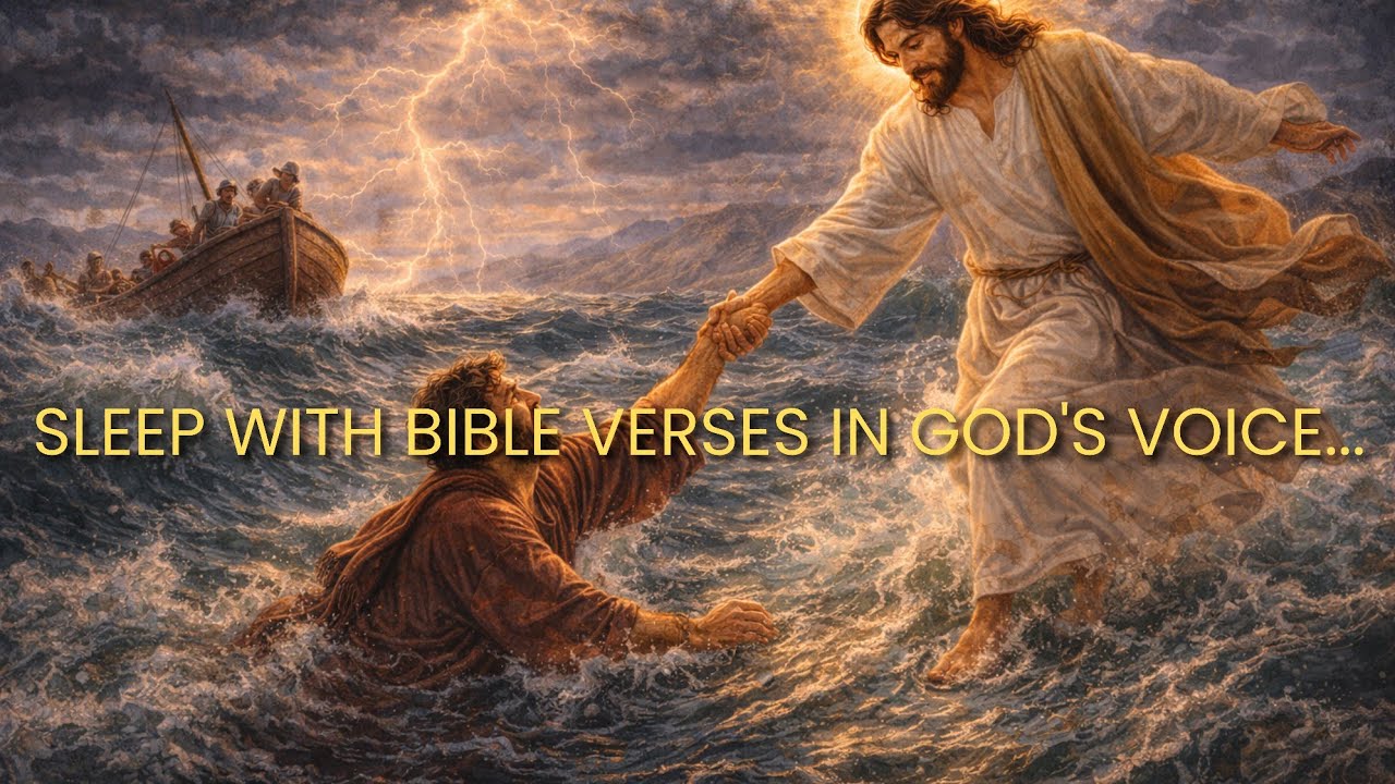 SLEEP WITH BIBLE VERSES IN GOD'S VOICE...